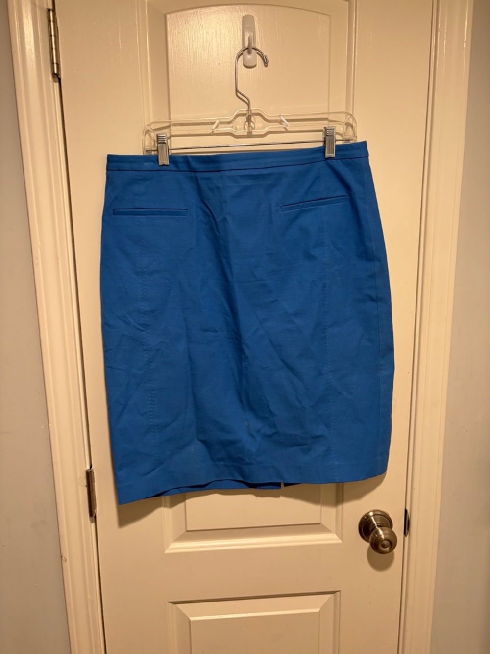 Banana Republic Bright Blue Pencil Skirt